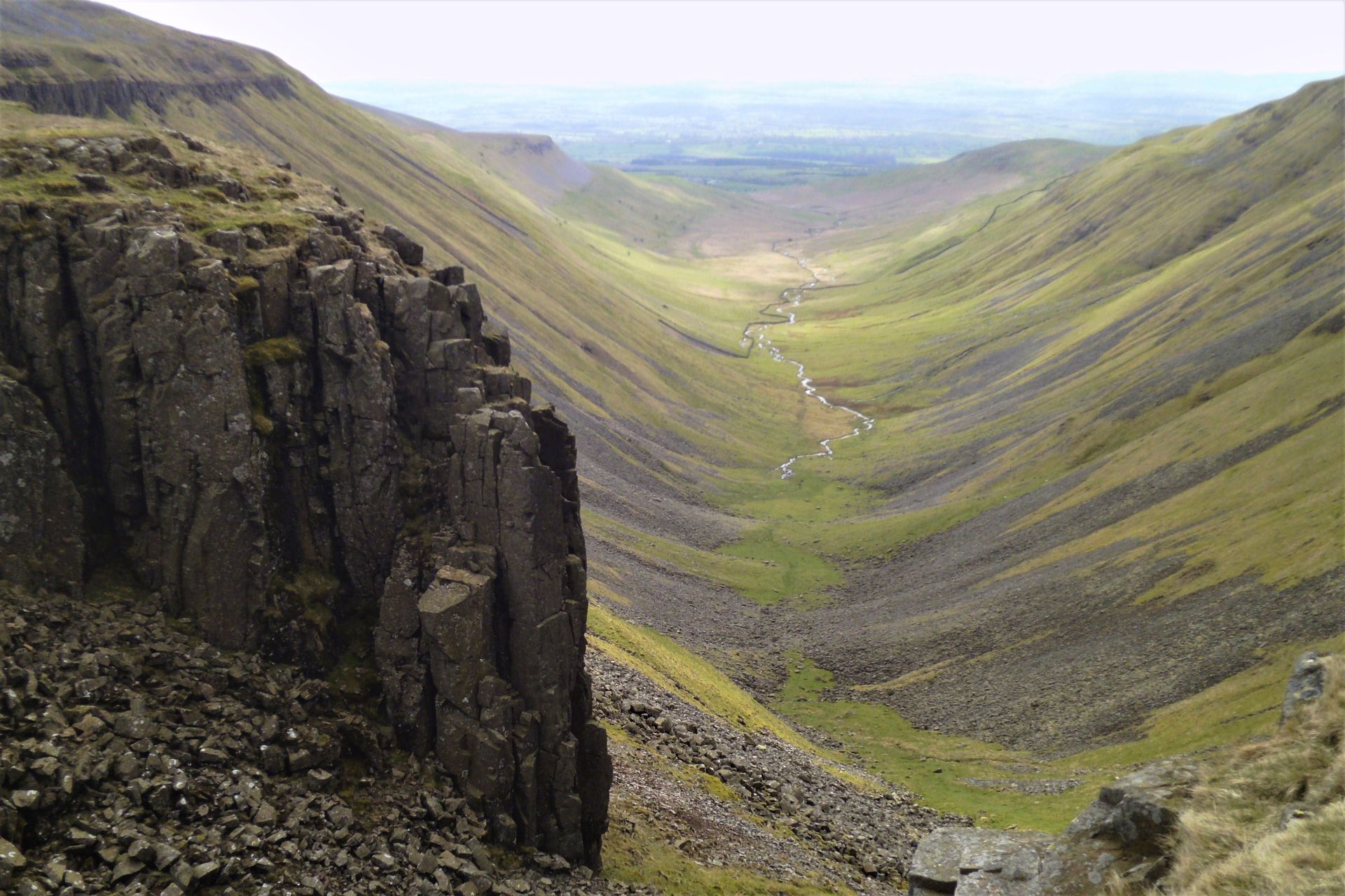 High Cup Gill from High Cup Nick